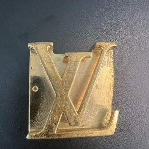 Louis Vuitton Gold Belt Buckle